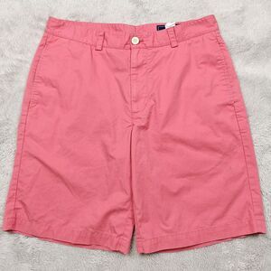 Vineyard Vines Club Shorts Men's 32 Pink Chino Summer Vacation 100% Cotton
